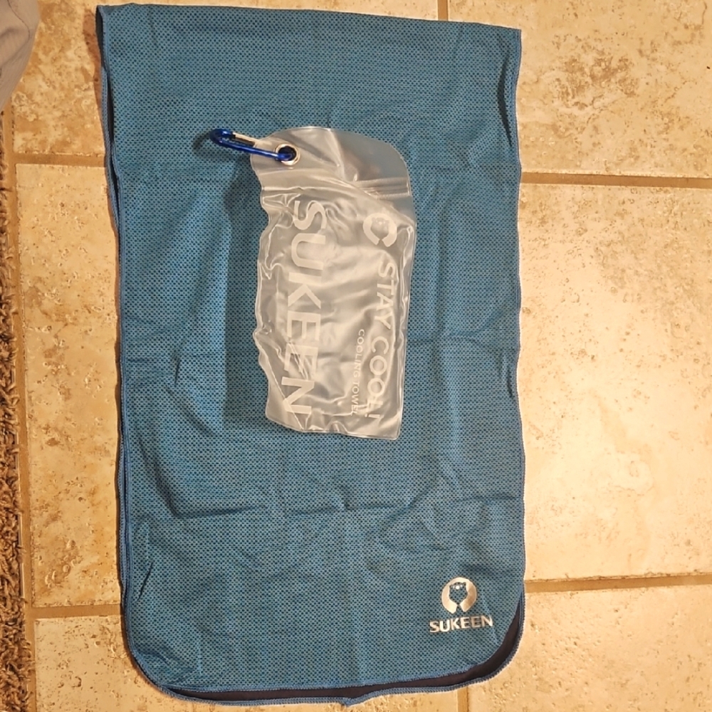 Keen Blue Cooling Towel